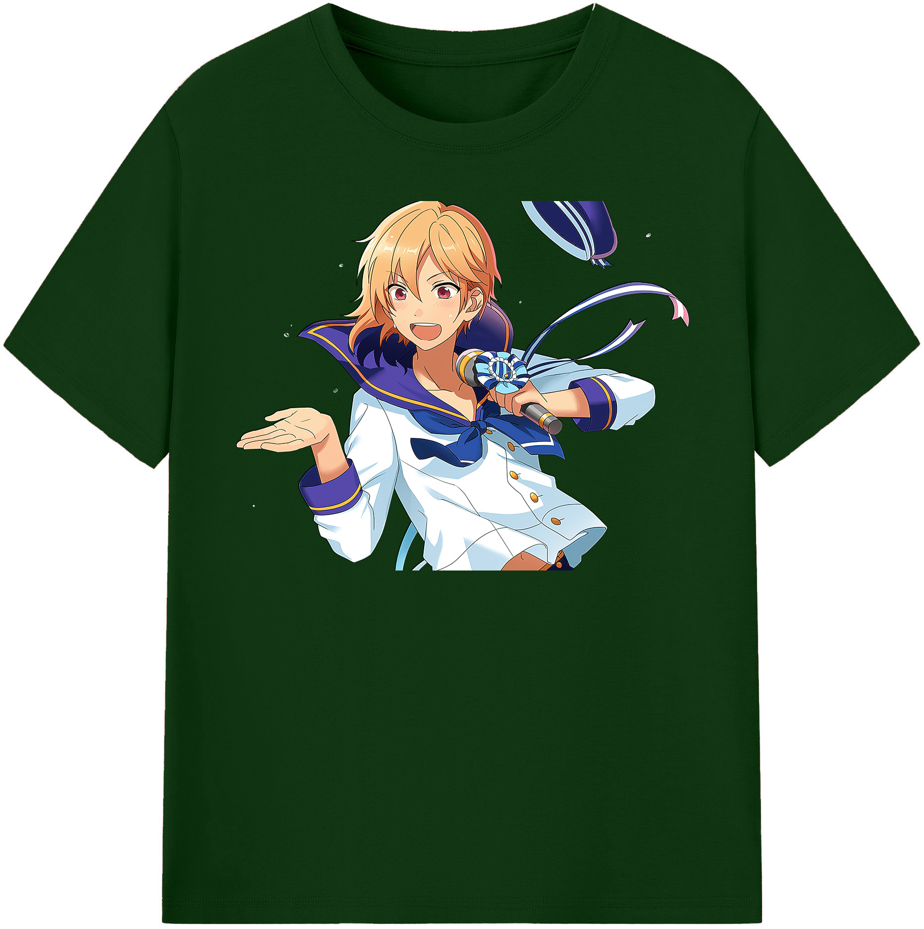 （画像用） あんさんぶるスターズ! Ensemble Stars 綿100％半袖Tシャツ（フロントプリント）